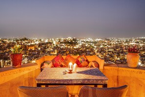 Rooftop terrace - Hotel Garh Jaisal Haveli (Jaisalmer)