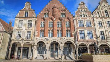 Fassade der Unterkunft