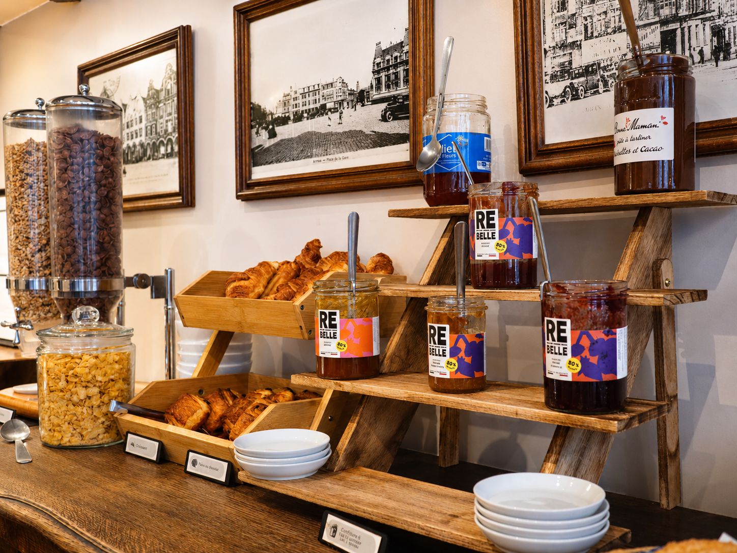 Petit déjeuner buffet