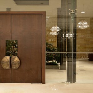 Entrée de l’hébergement