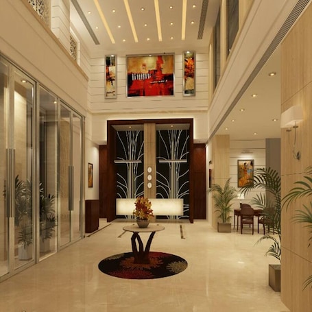 Interior entrance. Sarovar Portico Jalandhar