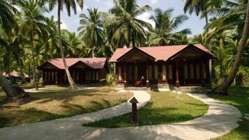 Majoituspaikan julkisivu