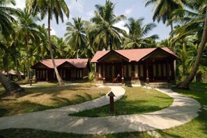 Voorkant van accommodatie