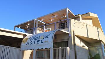 Facciata della struttura