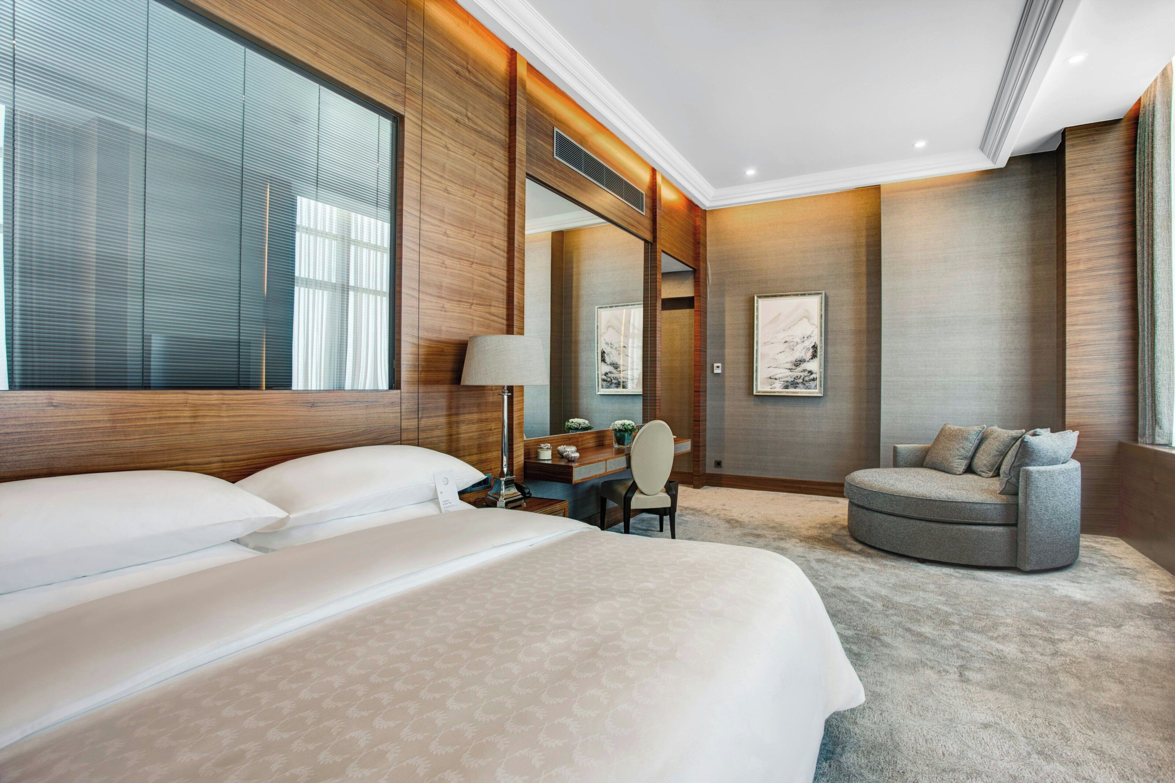 Presidential Suite, 2 Bedrooms, Sea View | In-room safe, desk, soundproofing, iron/ironing board