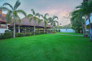 Aussenbereich für Bankette