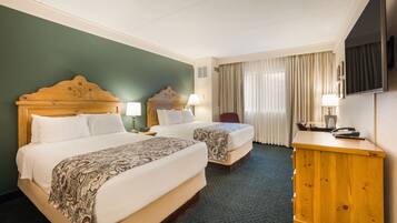 1 quarto, roupas de cama antialérgicas, escrivaninha, cortinas blackout