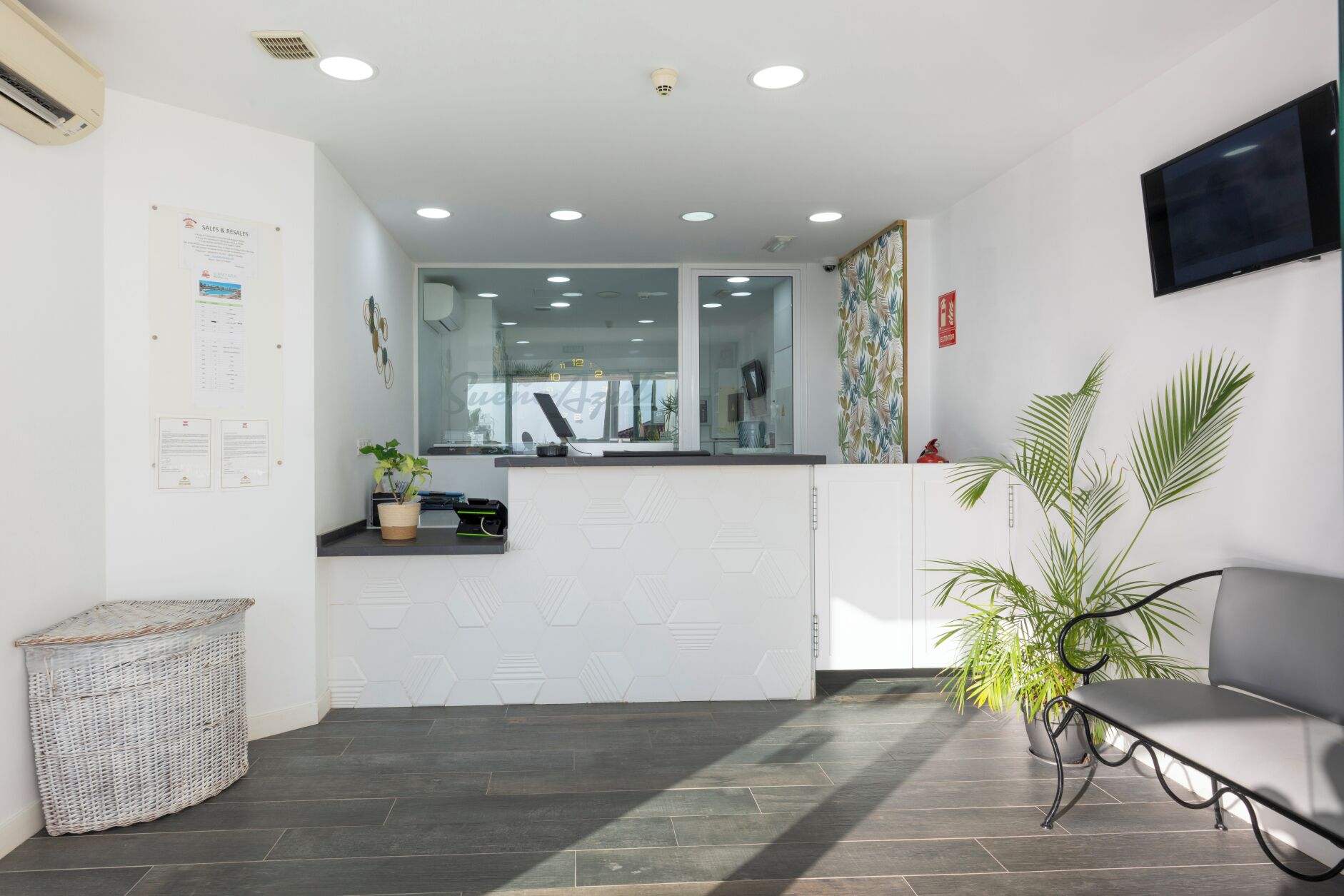 Sitzecke in der Lobby