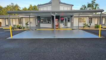 Façade de l’hébergement