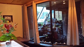 Honeymoon Suite, 1 King Bed, Refrigerator & Microwave | View from room