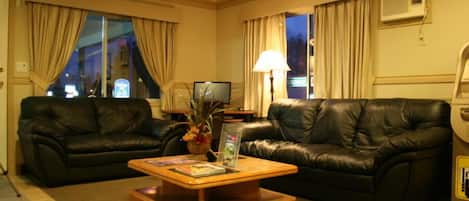 Sitteområde i lobbyen