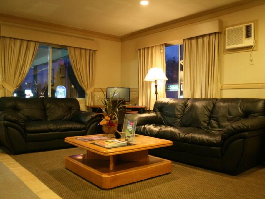 Sittområde i lobbyn