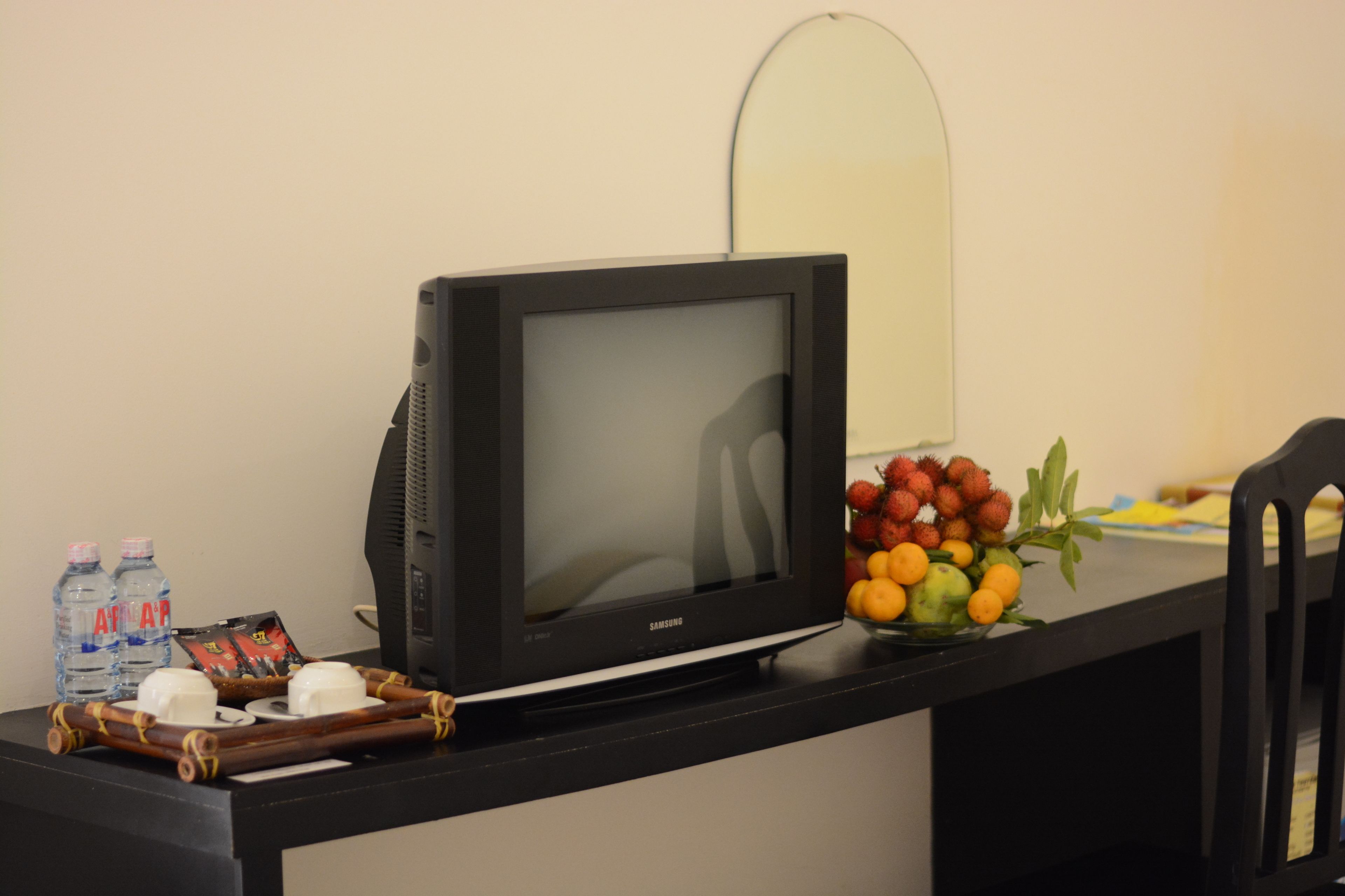 minibar, desk, blackout curtains, soundproofing