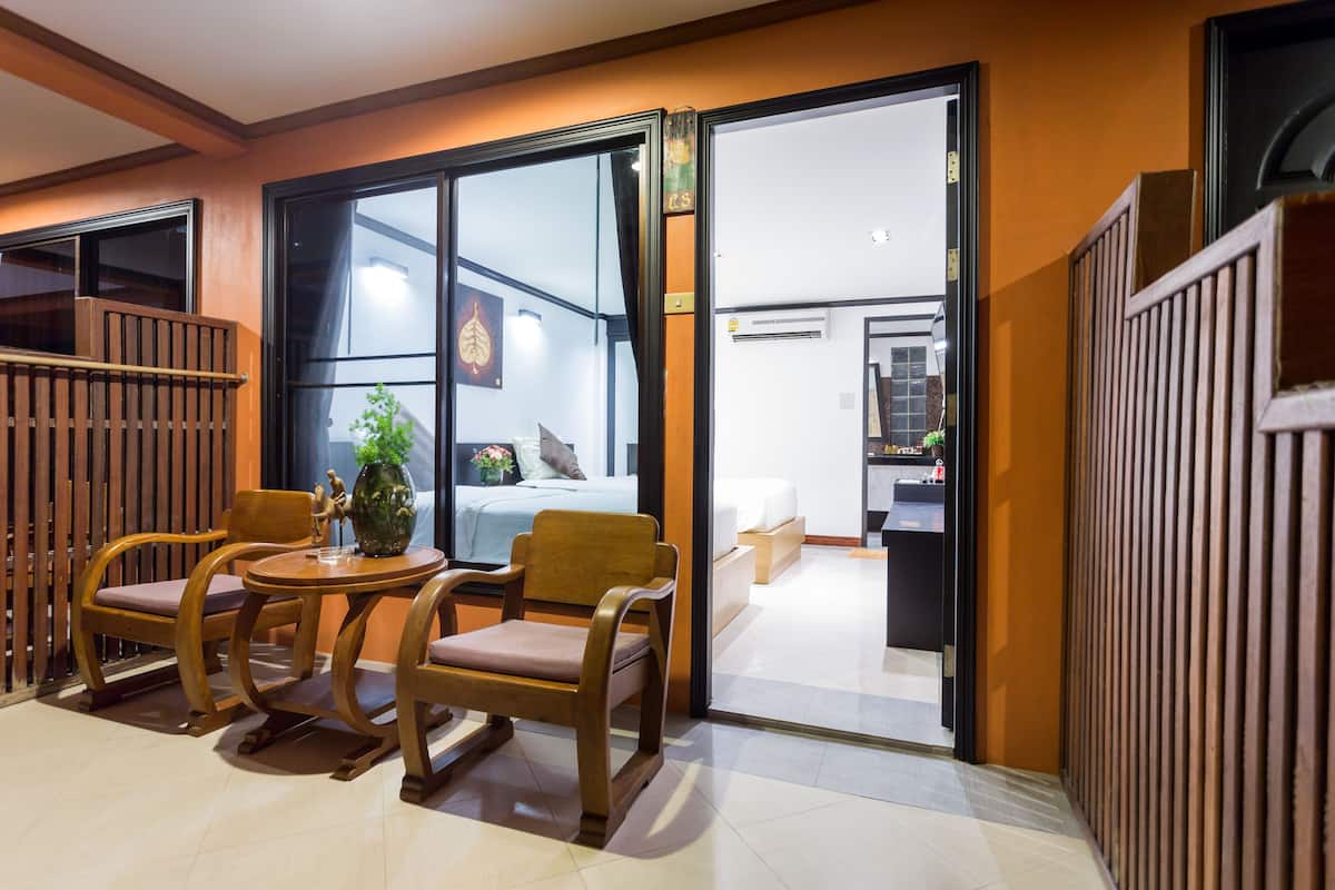 Superior Double or Twin Room with Garden View | วิวระเบียง