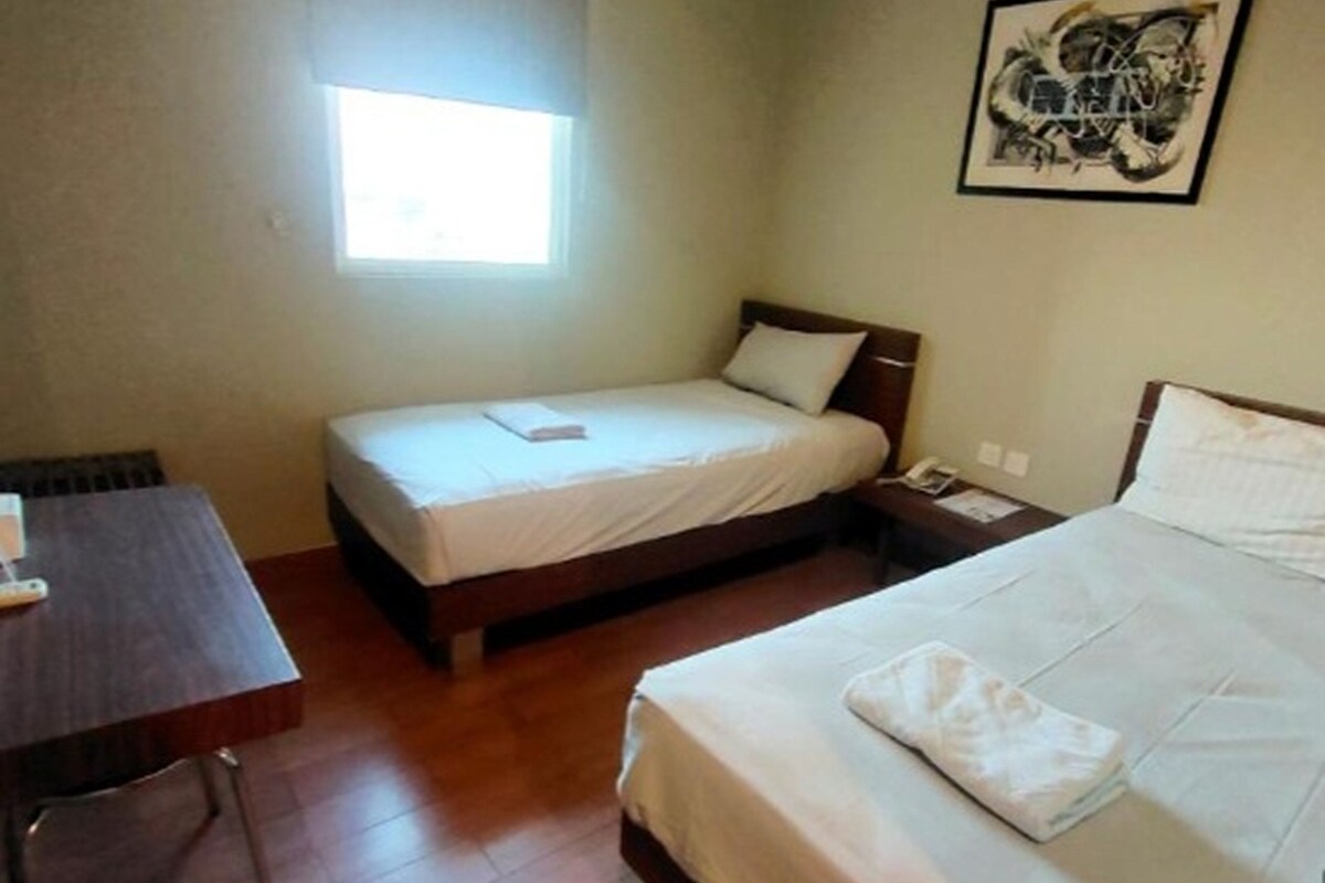 Habitación estándar con 2 camas individuales | Escritorio y wifi gratis