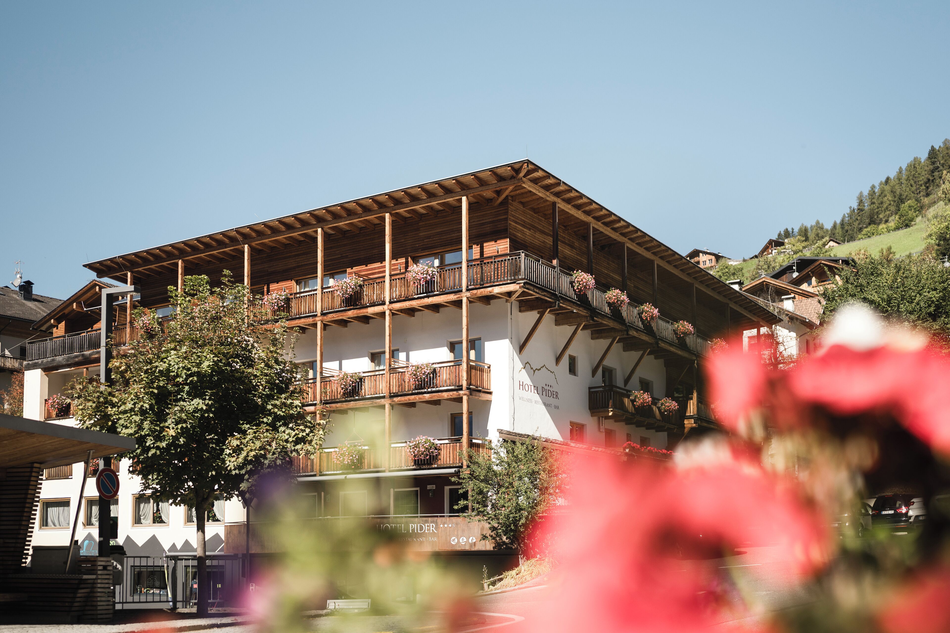 Fassade der Unterkunft