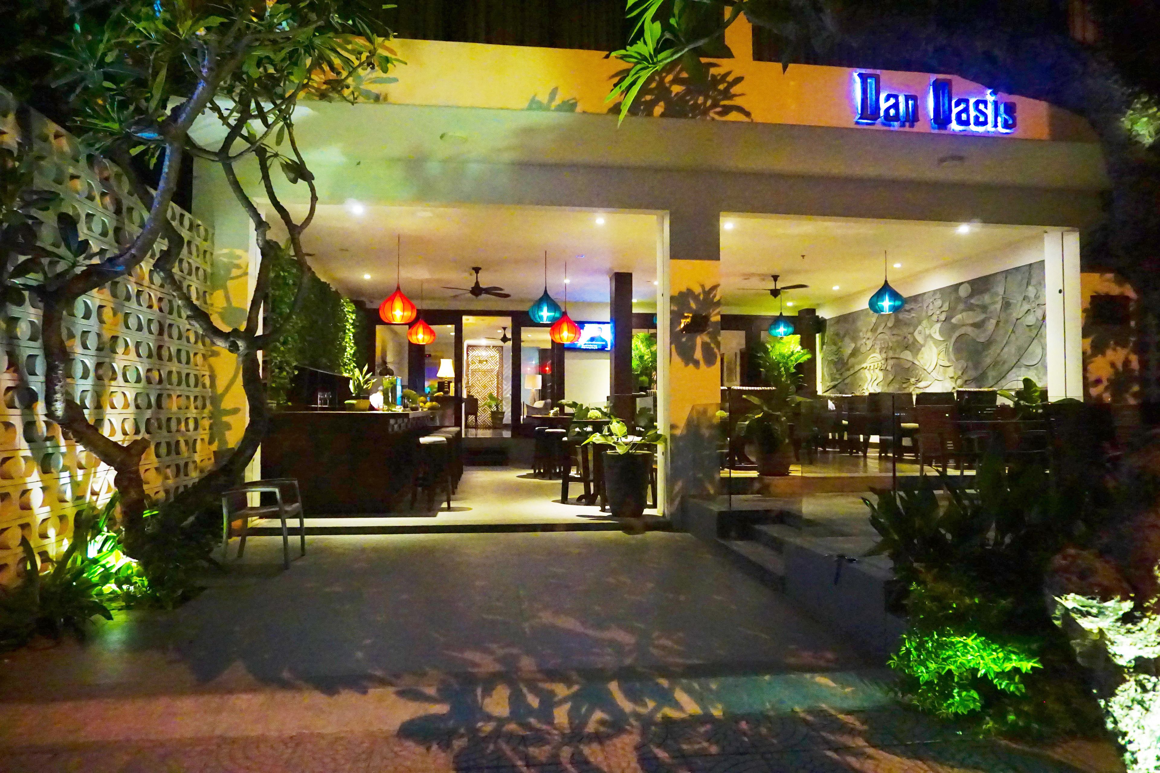 front of property – evening/night