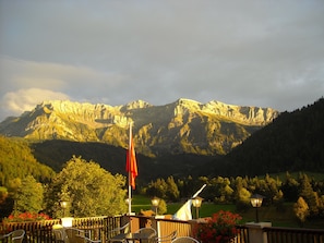 Vue sur les montagnes