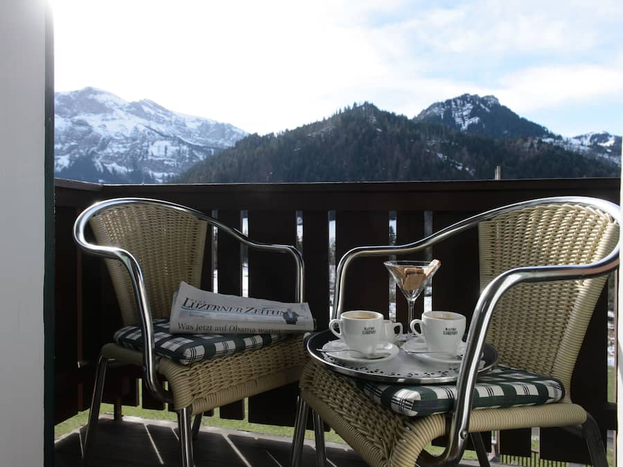 Standard Double Room, Balcony, Mountain View | Balcony