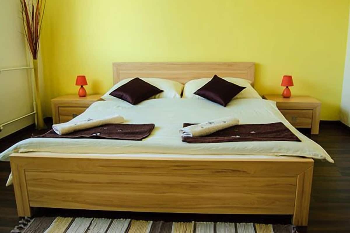 Standard-Doppelzimmer, 1 Queen-Bett | Wohnbereich