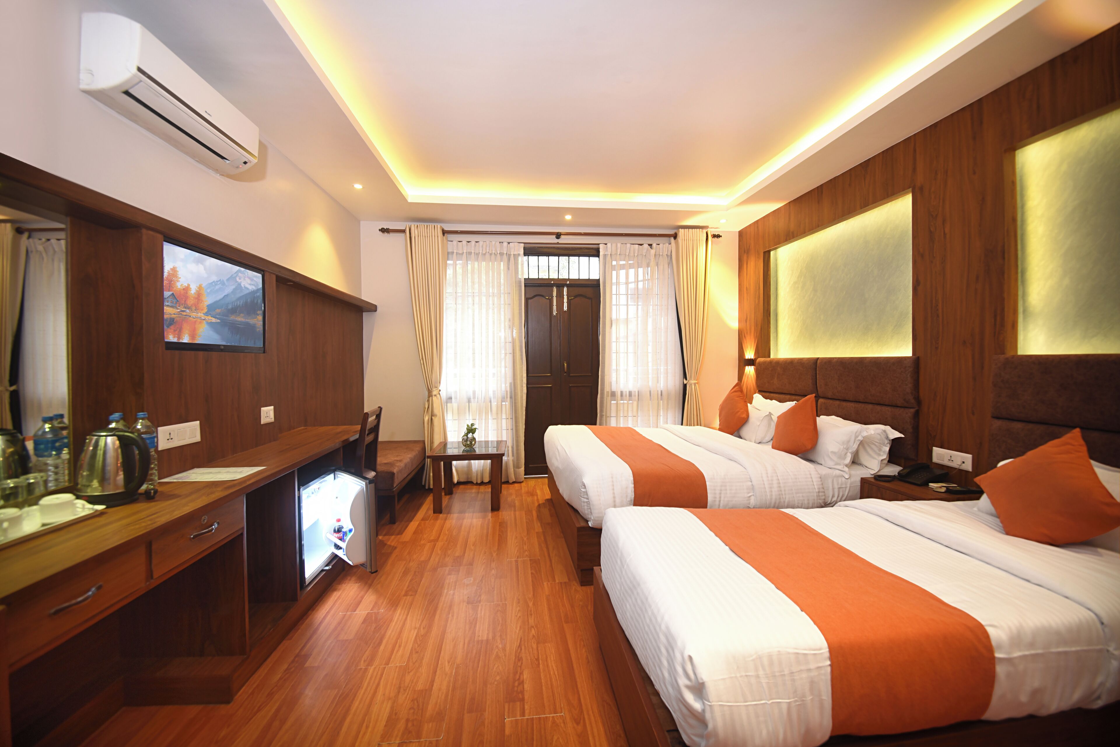 Super Deluxe with Balcony | Premium bedding, Select Comfort beds, in-room safe, desk