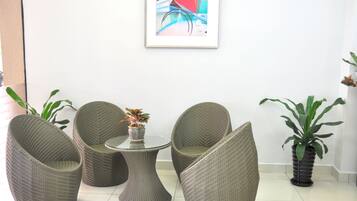 Lobby sitting area