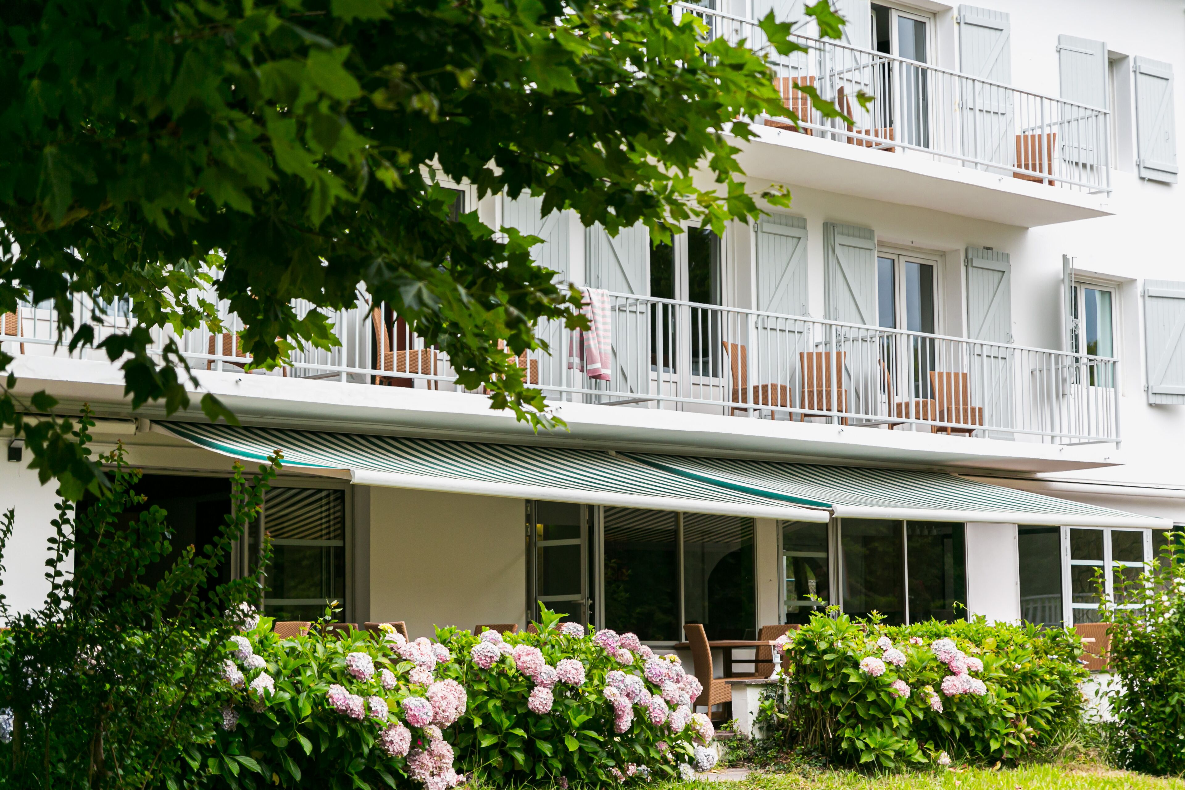 Façade de l’hébergement