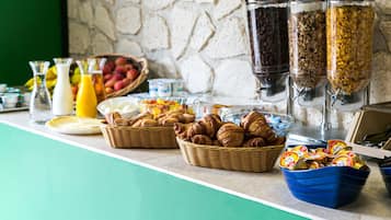 Daily buffet breakfast (EUR 12 per person)