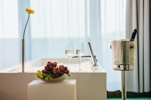 Exclusive-Zimmer, 1 King-Bett | Zimmerausstattung