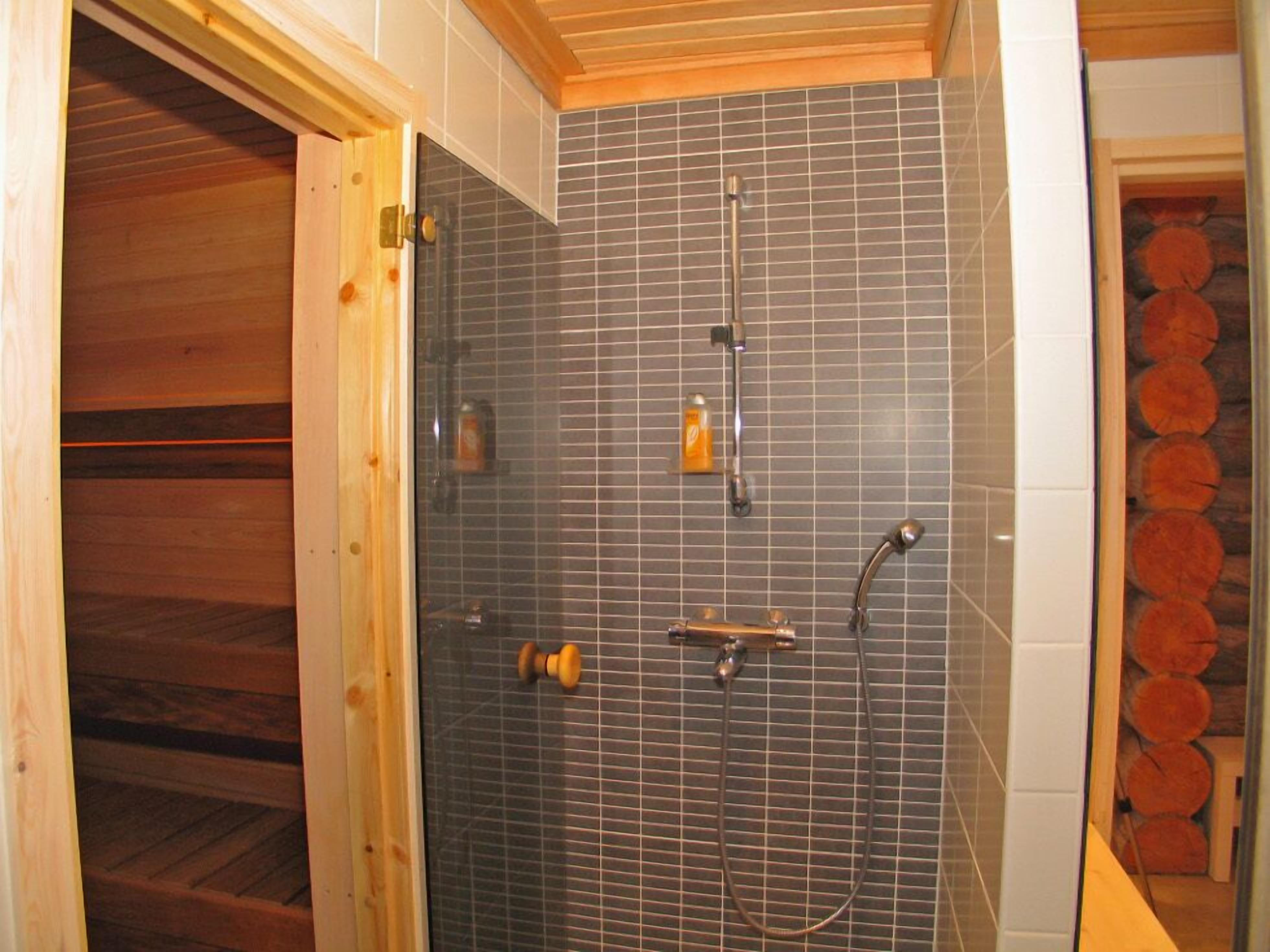 Chalet, 4 Bedrooms, Sauna | Bathroom shower