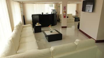 Sala de estar en el lobby