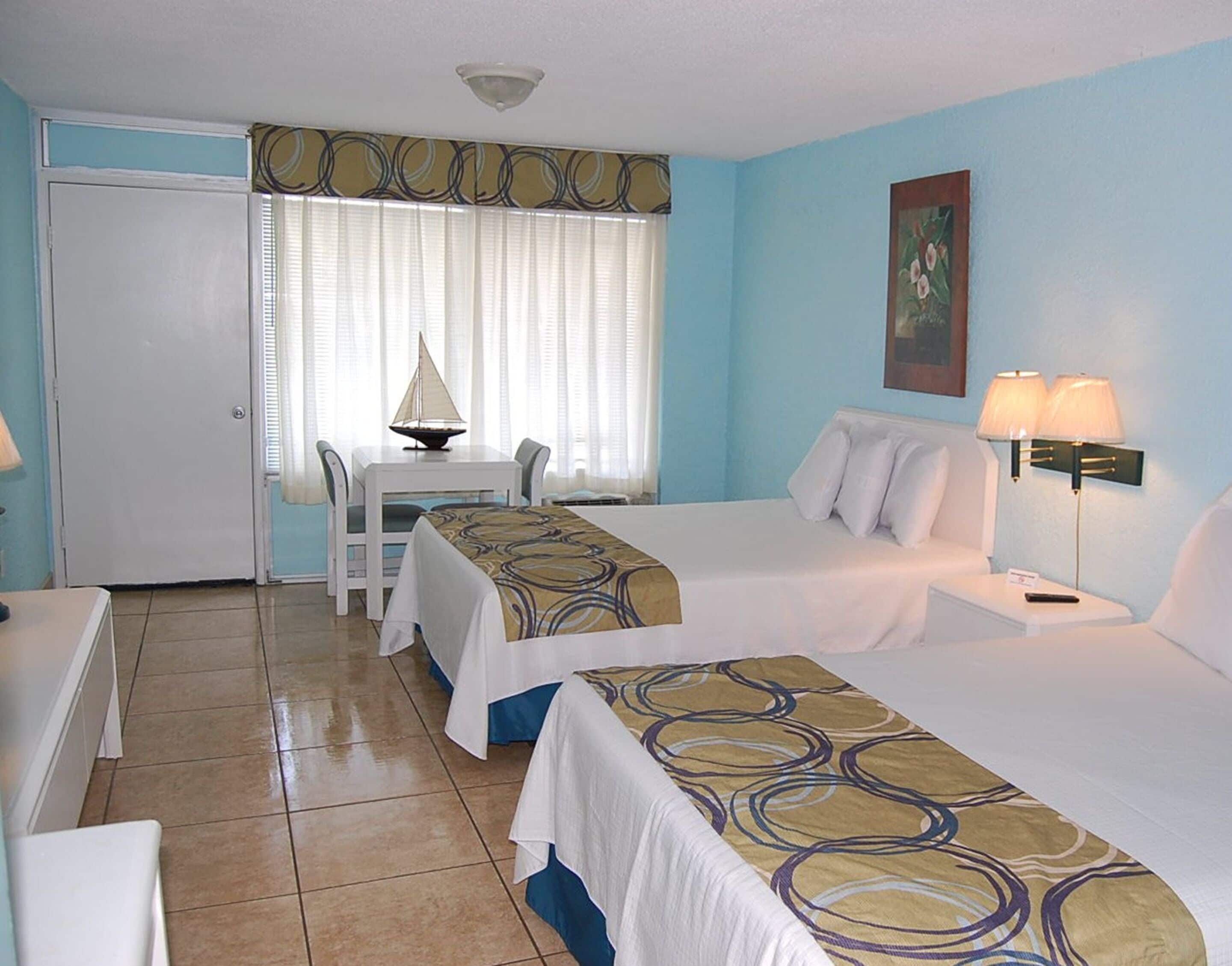 room, 2 queen beds, balcony, ocean view | 1 bedroom, individually decorated, individually furnished