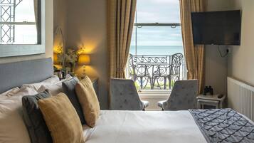 Deluxe Double Room, Balcony, Sea View (Balcony) | Free WiFi