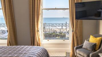 Deluxe Double or Twin Room, 1 Bedroom, Balcony, Sea View (Balcony) | Free WiFi