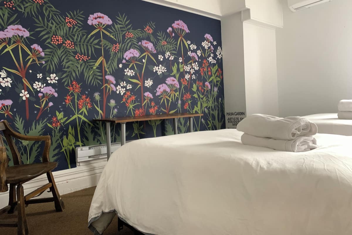 Economy Double or Twin Room, 2 Queen Beds, Non Smoking, Shared Bathroom | 1 bedroom, individually decorated, individually furnished