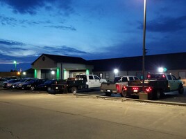 Front of property - evening/night