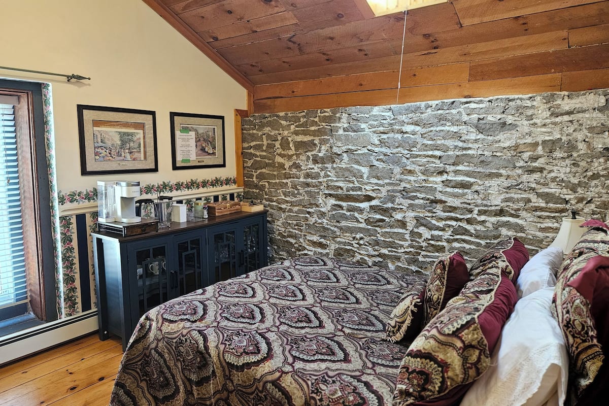 Habitación doble Premium | Cocina privada | Refrigerador con congelador, microondas y cafetera y tetera