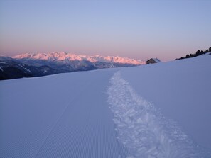 Svit Comfort - 1 sovrum - bastu - utsikt mot bergen | Utsikt frÄn rummet
