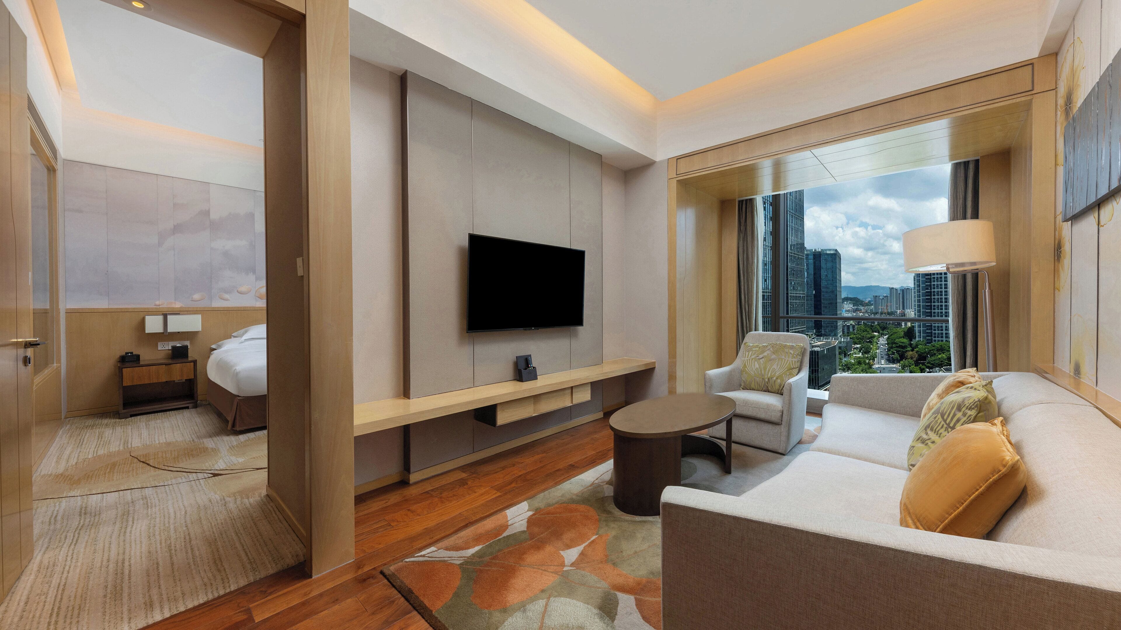 Suite, 1 habitación, Acceso al salón del club | Caja fuerte, escritorio, espacio para trabajar con un portátil