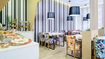 Daily buffet breakfast (EUR 10 per person)