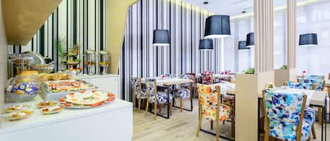 Daily buffet breakfast (EUR 10 per person)