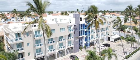 Façade de l’hébergement