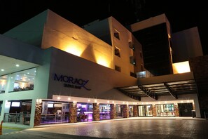 Front of property – evening/night