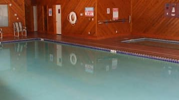 Indoor pool, seasonal outdoor pool