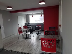 Sitteområde i lobbyen