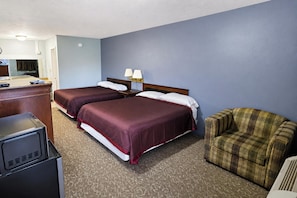 Room, Smoking (2 Full Bed) | Desk, WiFi (free), bed sheets