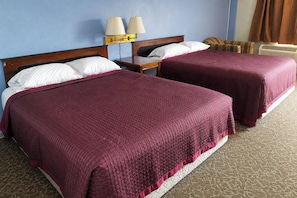 Room, Smoking (2 Full Bed) | Desk, WiFi (free), bed sheets