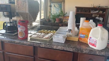 Kontinental frokost er inkludert hver dag