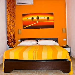 1 bedroom, free cots/infant beds, free WiFi