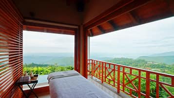 Body treatments, hot stone massages, body wraps, reflexology